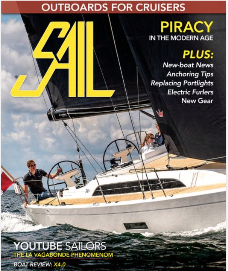 The Latest Issue of Sail Magazine Features the X4⁰